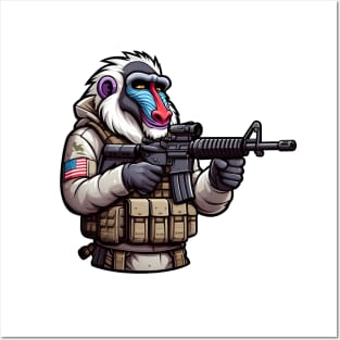 Tactical Monkey Posters and Art